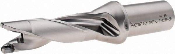 Iscar - 1-1/16" to 1.098" Diam, 3xD, 3.19" Max Depth, 1-1/4" Shank Diam, 7.23" OAL, Replaceable-Tip Drill - FCP, HCP-IQ, ICK, ICK-2M, ICM, ICP, iCP-2M Insert, 61539417 Toolholder, Series SumoCham - Americas Industrial Supply