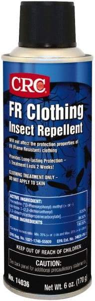 CRC - 8 oz DEET Free Insecticide - For Biting Flies, Chiggers, Fleas, Flying Insects, Gnats, Mosquitoes, Ticks - Americas Industrial Supply