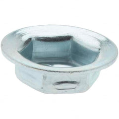 Value Collection - 3/16" Hole Diam, 5/8" OD, 3/8" Width Across Flats, Washer Lock Nut - Americas Industrial Supply