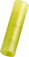 Value Collection - 12 to 10 AWG Compatible, Nylon Insulation, Crimp-On Butt Splice Terminal - Yellow - Americas Industrial Supply