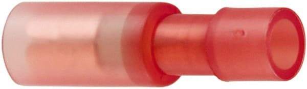 Value Collection - 22 to 16 AWG, Nylon, Fully Insulated, Female Wire Disconnect - 0.173" Wide Tab, Red - Americas Industrial Supply