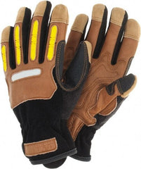 PIP - Leather/Spandex/Lycra Work Gloves - Americas Industrial Supply