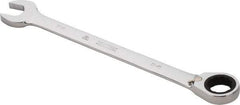 Proto - 34mm 12 Point Combination Wrench - 0° Offset Angle, 18-1/8" OAL, Steel, Chrome Finish - Americas Industrial Supply
