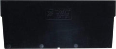 Quantum Storage - 10" Wide x 7" High, Black Bin Divider - Use with QSB809, QSB810, QSB816 - Americas Industrial Supply