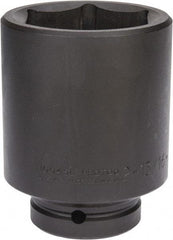 Proto - 1" Drive 2-13/16" Deep Impact Socket - 6 Points, 5" OAL - Americas Industrial Supply