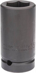 Proto - 1" Drive 35mm Deep Impact Socket - 6 Points, 4" OAL - Americas Industrial Supply