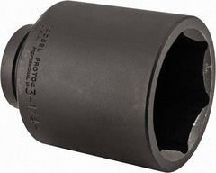 Proto - 1" Drive 3-1/4" Deep Impact Socket - 6 Points, 5-5/8" OAL - Americas Industrial Supply