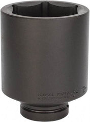 Proto - 1" Drive 3-1/2" Deep Impact Socket - 6 Points, 6" OAL - Americas Industrial Supply