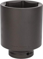 Proto - 1" Drive 4" Deep Impact Socket - 6 Points, 6-1/2" OAL - Americas Industrial Supply
