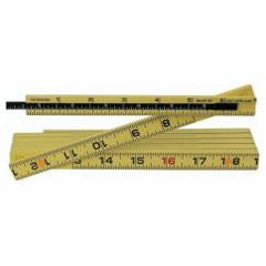 #61620 - 6' Outside Reading - MaxiFlex Folding Ruler - Americas Industrial Supply