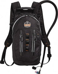 Ergodyne - Premium Cargo Black Hydration Backpack - 18 Inch Long x 10-1/2 Inch Wide x 3 Inch Deep, 70 Ounce Reservoir Capacity - Americas Industrial Supply