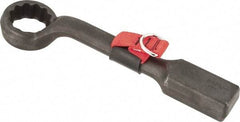 Proto - 50mm 12 Point Tethered Striking Box Wrench - Single End, 13-7/16" OAL, Steel, Black Finish - Americas Industrial Supply