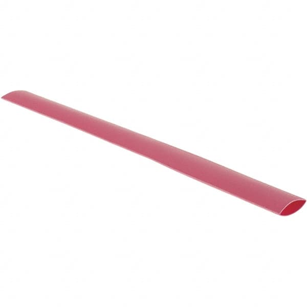 Value Collection - 6" Long Heat Shrink Electrical Tubing - Red - Americas Industrial Supply