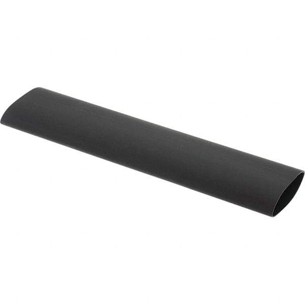 Value Collection - 6" Long Heat Shrink Electrical Tubing - Black - Americas Industrial Supply