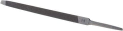 Value Collection - 8" Long, Slim Taper American-Pattern File - Americas Industrial Supply