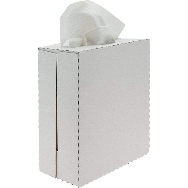 Made in USA - General Purpose Wipes - Jumbo Roll, 9-1/2" x 16-1/2" Sheet Size, White - Americas Industrial Supply