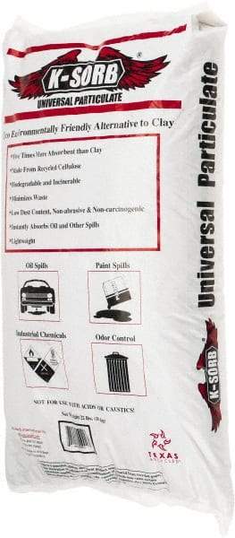 Value Collection - 22 Lb Bag Granular Absorbent - Universal Use - Americas Industrial Supply