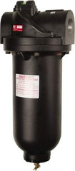 ARO/Ingersoll-Rand - 1-1/2" Port, 19.07" High x 7.76" Wide Super Duty Filter with Metal Bowl, Manual Drain - 1,280 SCFM, 300 Max psi, 150°F Max Temp, Modular Connection, 27 oz Bowl Capacity - Americas Industrial Supply