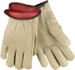 MCR Safety - Size M General Protection Work Gloves - For General Purpose, Uncoated, Tan, Paired - Americas Industrial Supply