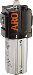 ARO/Ingersoll-Rand - 3/4" NPT, 250 Max psi Standard Modular Lubricator - Metal Bowl with Sight Glass, Aluminum Body, 222 CFM, 175°F Max Temp, 2.76" Long x 2.87" Wide x 7.165" High - Americas Industrial Supply