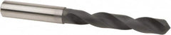 Accupro - 8mm 140° Solid Carbide Jobber Drill - Diamond Finish, Right Hand Cut, Spiral Flute, Straight Shank, 91mm OAL, Special Type Point - Americas Industrial Supply