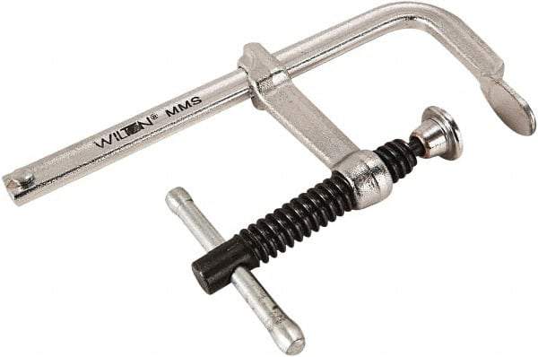 Wilton - 2-1/4" Deep Throat, 8" Max Capacity, Standard Sliding Arm Clamp - 400 Lb Clamping Pressure - Americas Industrial Supply