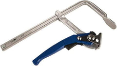 Wilton - 5-1/2" Deep Throat, 12" Max Capacity, Standard Sliding Arm Clamp - 1,100 Lb Clamping Pressure - Americas Industrial Supply