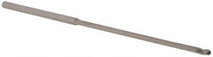Accupro - 3/32" Diam, 0.139" LOC, 3 Flute Solid Carbide Ball End Mill - Uncoated, Single End, 4" OAL, 1/8" Shank Diam, Spiral Flute - Americas Industrial Supply