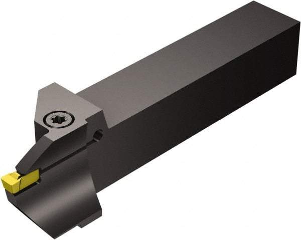 Sandvik Coromant - F151.37, Left Hand, 8.7mm Max Depth of Cut, Indexable Grooving Tool Holder - N151.3-300-25-7G Insert Compatibility, 25mm Shank Height, 25mm Shank Width, 150mm OAL - Americas Industrial Supply