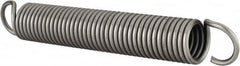 Associated Spring Raymond - 1" OD, 8-1/2" Max Ext Len, Spring Steel Extension & Compression Spring - 12.2 Lb/In Rating, 196.34mm Free Length - Americas Industrial Supply