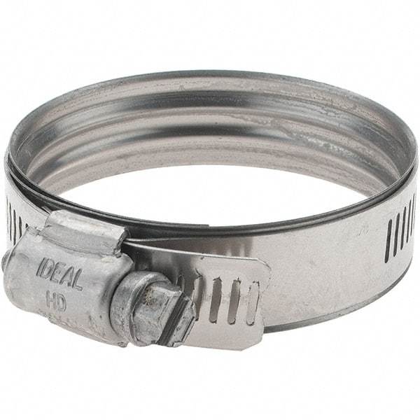 IDEAL TRIDON - SAE Size 34, 41 to 62mm Diam, Stainless Steel 360° Worm Drive Clamp - Americas Industrial Supply