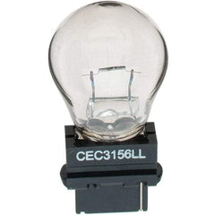 Import - 12.8 Volt, Incandescent Miniature & Specialty S8 Lamp - Plastic Wedge Base - Americas Industrial Supply