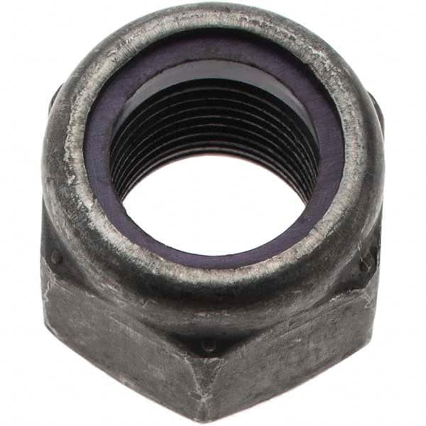 Value Collection - 5/8-18 UNF Grade 8 Hex Lock Nut with Nylon Insert - 15/16" Width Across Flats, 3/4" High, Uncoated - Americas Industrial Supply