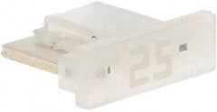 Littelfuse - 25 Amp, Automotive Fuse - 0.429" Long, Clear, Littlefuse LMIN025 - Americas Industrial Supply