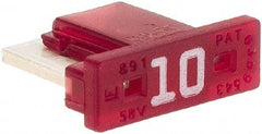 Littelfuse - 10 Amp, Automotive Fuse - 0.429" Long, Red, Littlefuse LMIN010 - Americas Industrial Supply