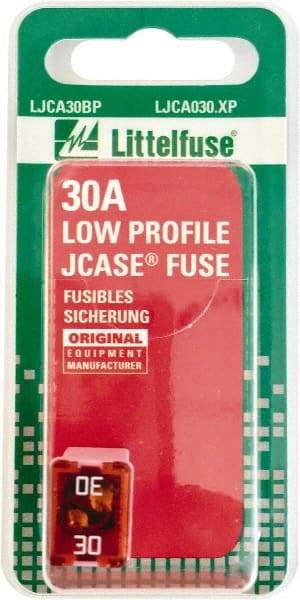 Littelfuse - 30 Amp, 58 VDC, Automotive Fuse - Pink, Littlefuse 895030 - Americas Industrial Supply