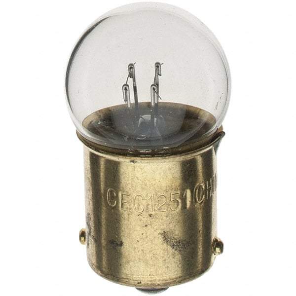 Import - 28 Volt, Incandescent Miniature & Specialty G6 Lamp - Bayonet Base - Americas Industrial Supply