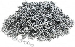 Peerless Chain - 0.135" Diam Single Jack Chain - 43 Lb Load Limit, #10 - Americas Industrial Supply