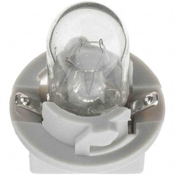 Value Collection - 14 Volt, Incandescent Miniature & Specialty T3-1/4 Lamp - Printed Circuit Socket Base - Americas Industrial Supply