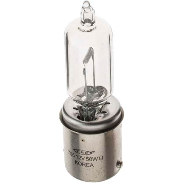 Import - 12.8 Volt, Halogen Miniature & Specialty T6 Lamp - Bayonet Base - Americas Industrial Supply