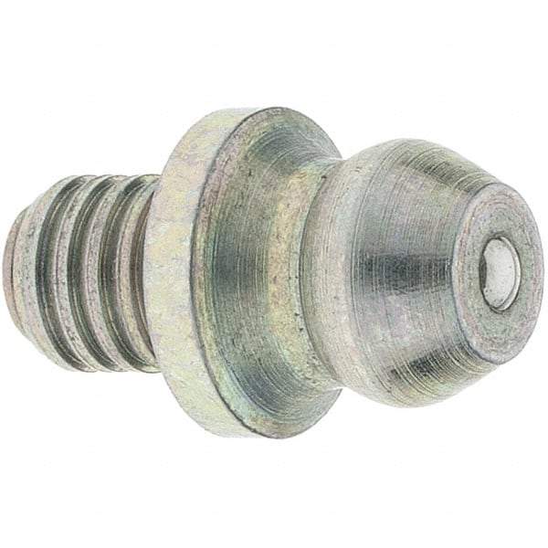 Value Collection - Straight Head Angle, 3/16 Thread Drive-In Grease Fitting - Americas Industrial Supply