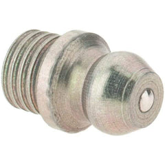 Value Collection - Straight Head Angle, 1/4 Thread Drive-In Grease Fitting - Americas Industrial Supply