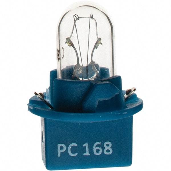 Import - 14 Volt, Incandescent Miniature & Specialty T3-1/4 Lamp - Printed Circuit Socket Base - Americas Industrial Supply