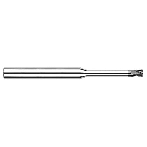 ‎Diamond End Mills for Non-Ferrous Materials - CVD Diamond - 0.0930″ (3/32″) Cutter Diameter × 0.0100″ Radius × 0.1400″ (9/64″) Length of Cut × 1.1250″ (1-1/8″) Reach Carbide Corner Radius End Mill, 4 Flutes, CVD Diamond Coated