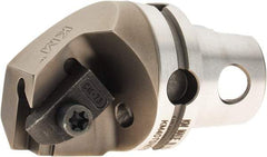 Kennametal - NG3L Insert, 40mm Head Length, Modular Grooving Cutting Unit Head - Right Hand Cut, System Size KM40, Through Coolant, Series Top Notch - Americas Industrial Supply
