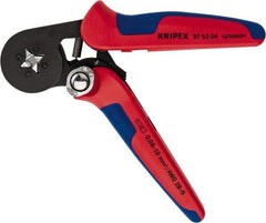 Knipex - 7-1/8" OAL Crimping Pliers - Plastic PVC Handle - Americas Industrial Supply