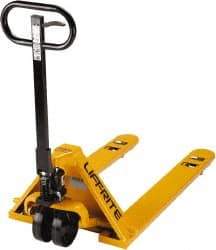 Lift-Rite - 5,000 Lb Capacity, 6-3/4" Lift Industrial Pallet Truck - 2" Min Lift Height, 48" Fork Length x 6" Fork Width, 27" Overall Width - Americas Industrial Supply