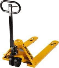 Lift-Rite - 5,000 Lb Capacity, 6-3/4" Lift Industrial Pallet Truck - 2" Min Lift Height, 48" Fork Length x 6" Fork Width, 27" Overall Width - Americas Industrial Supply