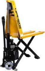 Lift-Rite - 3,000 Lb Capacity, 31-1/2" Lift Industrial Pallet Truck - 3-1/4" Min Lift Height, 48" Fork Length x 7" Fork Width, 27" Overall Width - Americas Industrial Supply