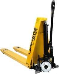 Lift-Rite - 3,000 Lb Capacity, 31-1/2" Lift Industrial Pallet Truck - 3-1/4" Min Lift Height, 48" Fork Length x 7" Fork Width, 20-1/2" Overall Width - Americas Industrial Supply